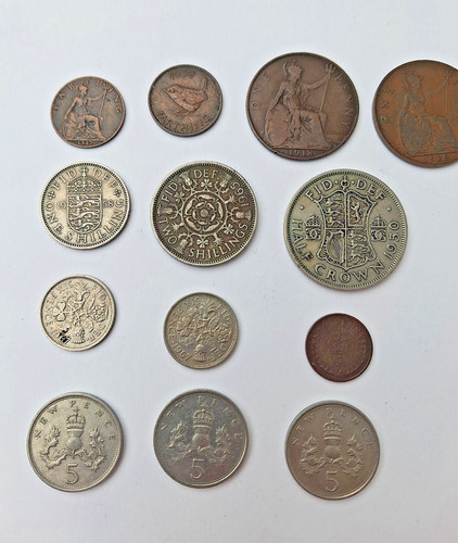 Vintage british coin job - vintage,
