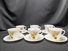 Vintage Pyrex Set of 6 Autumn