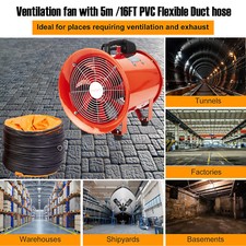 Portable ventilator axial - ventilator,