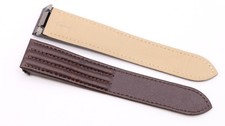 Genuine Cartier Roadster brown leather quick release strap 20/18mm J104