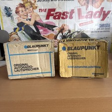 Blaupunkt BMW E28 E30 3 & 5 Series Boxed Door Speakers Factory Optional NOS