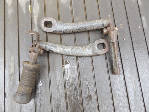 Vintage motorcycle pillion - ,