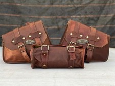 Leather Bag Genuine Motorcycle