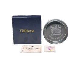 Commemorative Caithness Glass Paperweight Ornament for Marks & Spencer (Vintage)