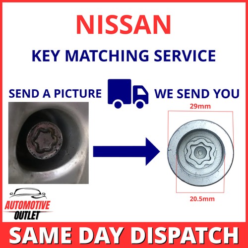 Locking wheel nut key - key, security
