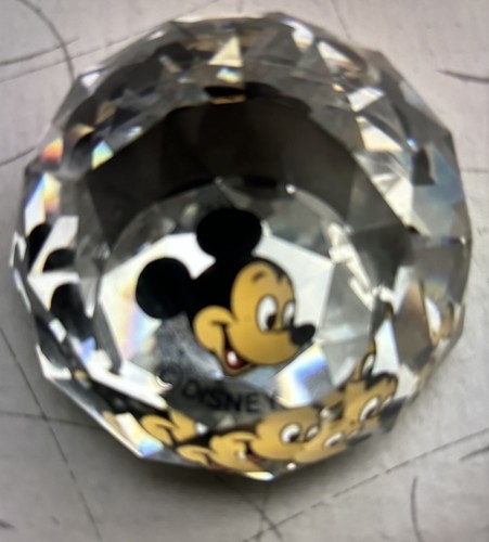 Swarovski paperweight mickey - paperweight,