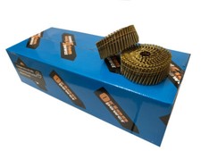Coil Nail(Flat)Galvanised 15 DEGREE 2.1X45MM *16000 PER BOX - NEXT DAY DELIVERY 