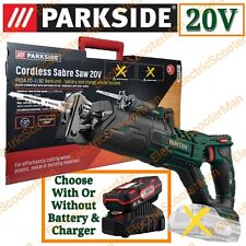 Parkside 20V Cordless Sabre Saw - Optional For 2Ah Battery And Charger