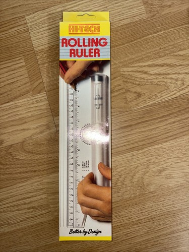 Tech rolling ruler - ruler, 12”