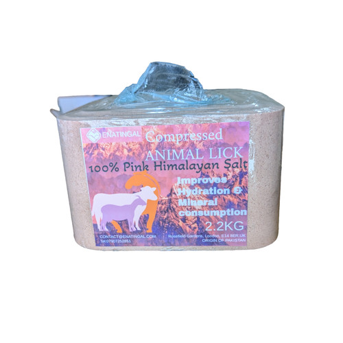 Compressed himalayan pink salt - himalayan,