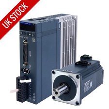 400W RS485 AC Servo Motor Kit 3000rpm 1.27Nm /Brake 17-Bit Absolute Encoder IP67