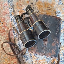 Rare Pre WW1 Ross London Binoculars 1898 Army Military Antique Vintage