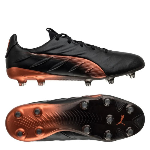Puma mens black red king - black,