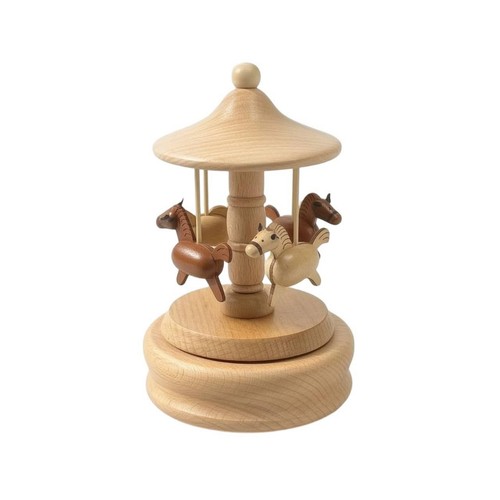 Wooden melody box classic - wooden,