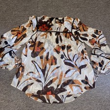 Massimo Dutti ladies Lightweight Flowing Top Tshirt U.K. 8 Stunning