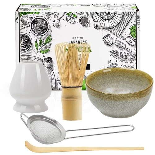 Piece matcha making tea kit - making,