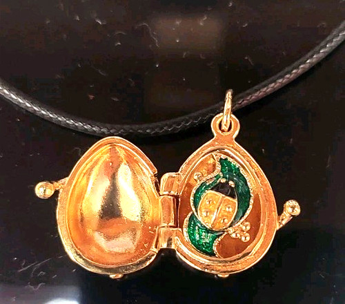 Faberge egg shaped lucky charm - egg,