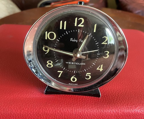 1960 vintage westclox baby - 1960's,