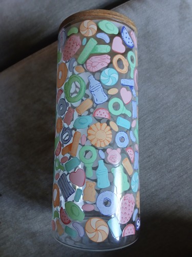 Glass sweet jar - glass,