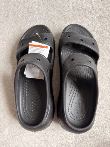 Unisex croc platform sliders - unisex,