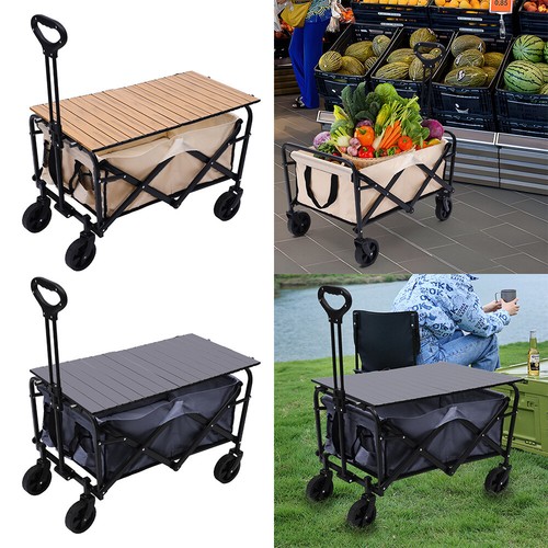 Foldable wagon trolley cart - foldable,