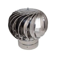 Chimney Spinning Cowl Ventilation Duct Spinner Rotating Pot Roof Top Bumpers