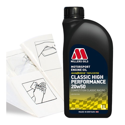Engine oil top millers oils - millers,