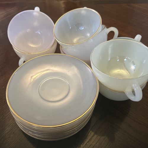 Vintage arcopal france tea - tea, set