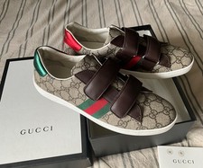 Gucci ace GG supreme brown