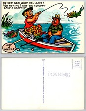 Comic Fishing Boat Humor