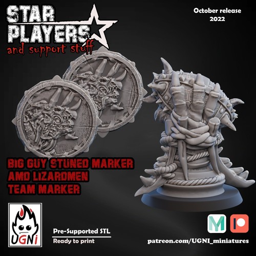 Lizardmen tokens coins - tokens,