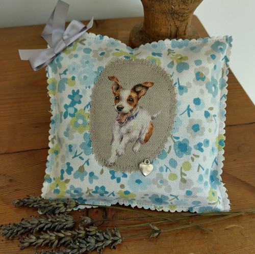 Handmade linen lavender - , pillow