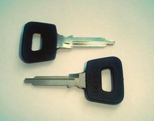 2 Blank uncut ignition Replacement Spare Key for Porsche 911,912,914 Carrera 