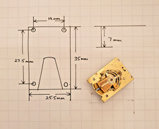 A SILVERED FRENCH CARRIAGE