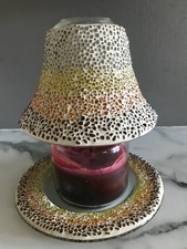 Yankee Candle Shade & Tray - Sunset - Bubble Mosaic