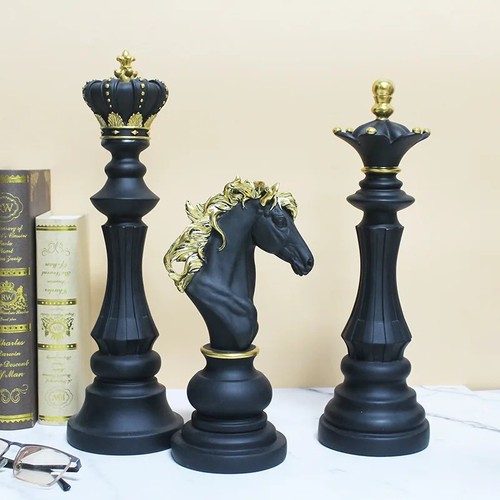 Elegant large chess pieces - elegant,