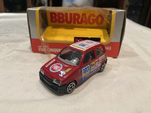 Burago fiat cinquecento - 1/43,
