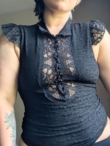 Vintage lip service - vintage, sheer