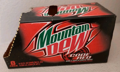 Mountain dew 2009 - code, red
