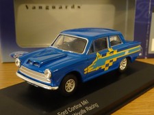 CORGI VANGUARDS FORD CORTINA MK1 JOHN WOOLFE RACING CAR MODEL VA07304 1:43