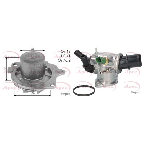 Apec water pump thermostat - water,