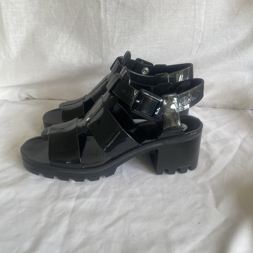 Womens juju black chunky jelly - womens,