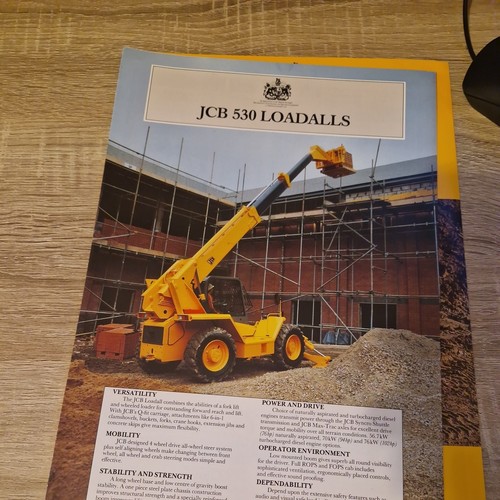 Jcb 530 loadalls - "530, telescopic
