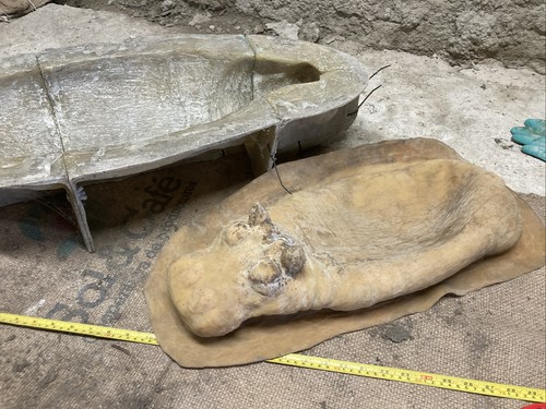 Used fibreglass and - fibreglass, latex