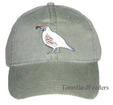 Gambel's Quail Embroidered