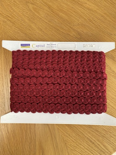 Scroll upholstery gimp braid - scroll,