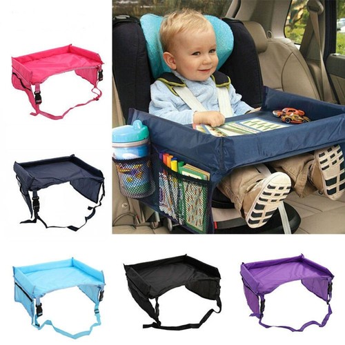 Portable safety car seat table - car,