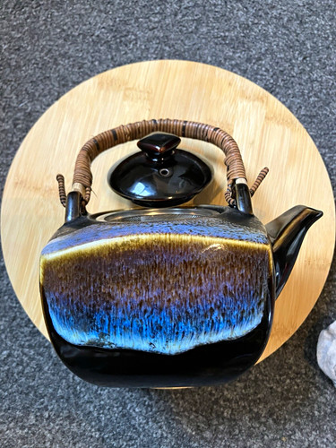 Ceramic teapot with infuser - ceramic, &