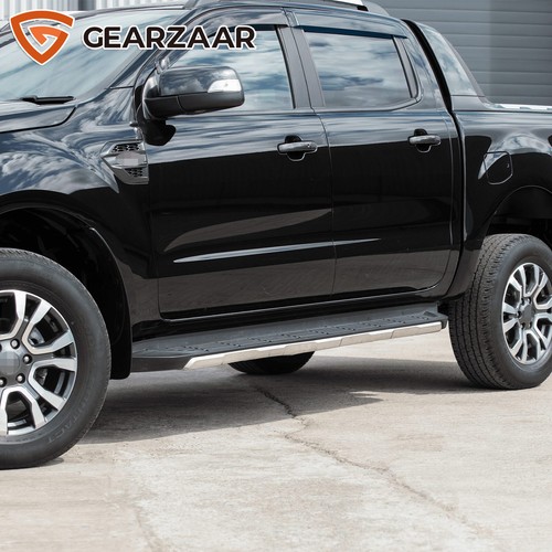 Pair side steps running boards - steps,