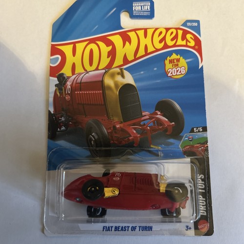 2026 hot wheels - fiat, beast